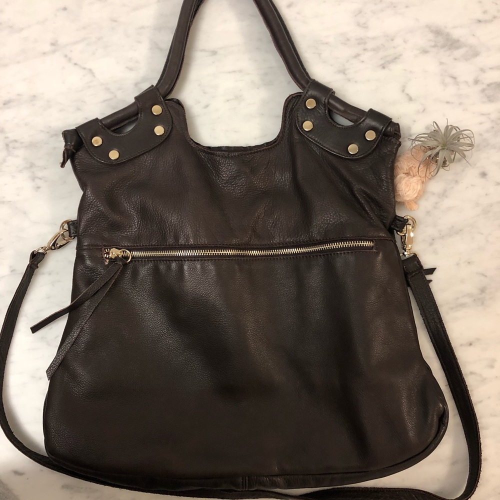 Leather Shoulder Bag